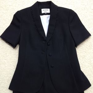 Kasper ASL Black Skirt Suit, Size 4